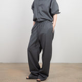 Original Wool Drawstring Pants / Grey