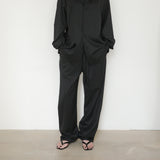 Original Wool Drawstring Pants /Black