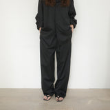 Original Wool Drawstring Pants /Black