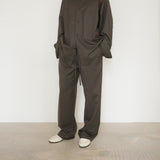 Original Wool Drawstring Pants / Olive Brown