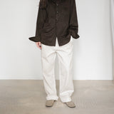Original Faux Suede Shirt / Dark Brown