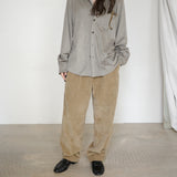 Original Faux Suede Shirt / Grey