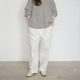 Original Washed Cotton Twill Pants / White
