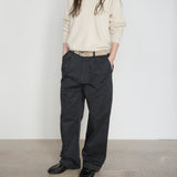 Original Washed Cotton Twill Pants / Dark Navy