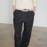 Original Washed Cotton Twill Pants / Dark Navy
