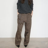 Original Washed Cotton Twill Pants / Olive Brown